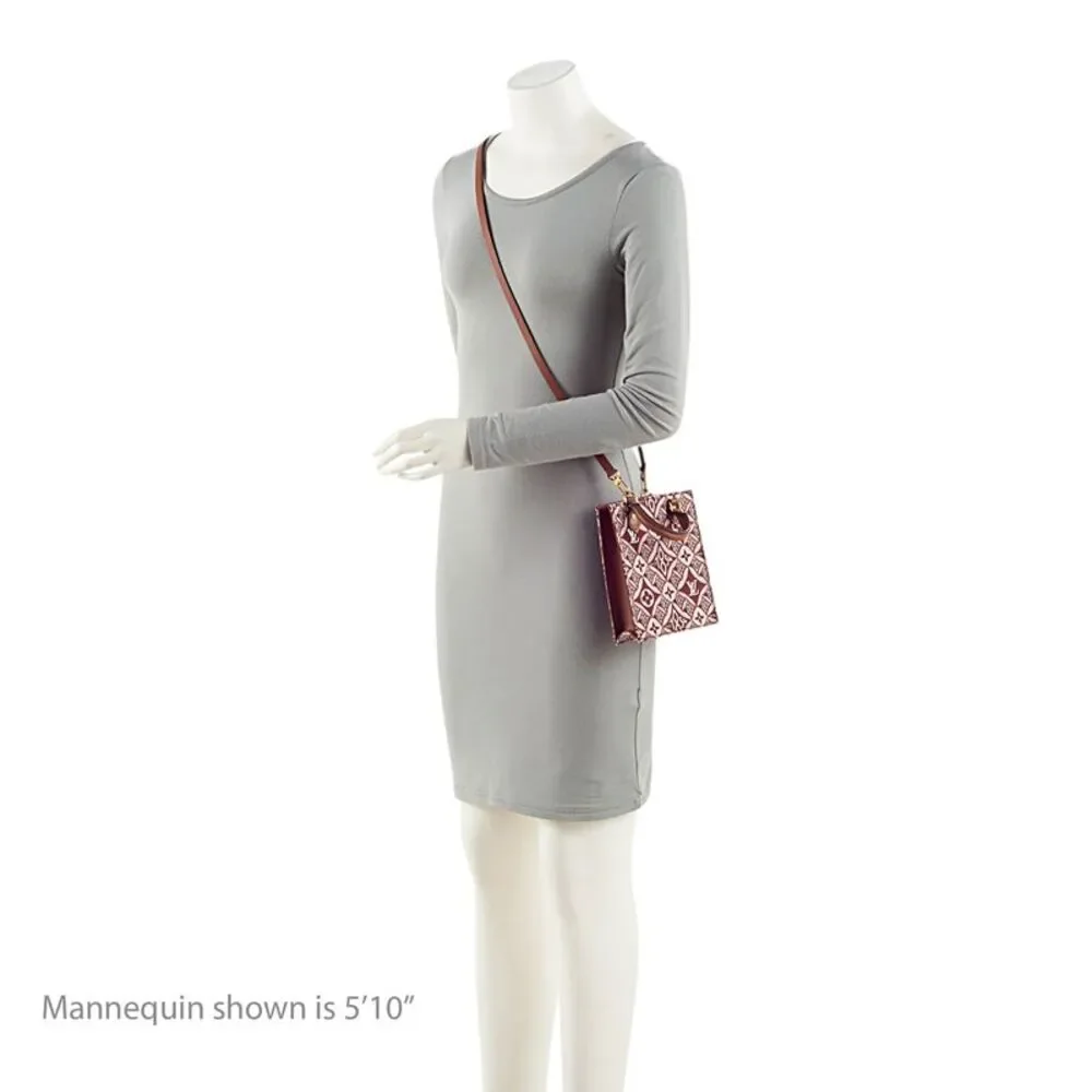 Louis Vuitton Limited Edition Jacquard Since 1854 Petite Sac Plat Tote